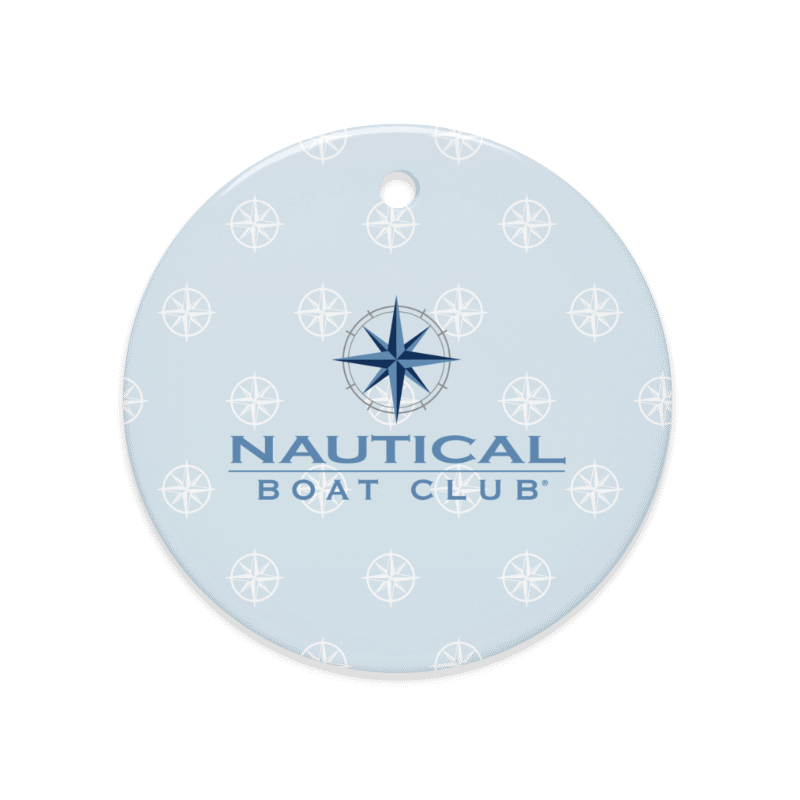Nautical Boat Club® Ceramic ornament
