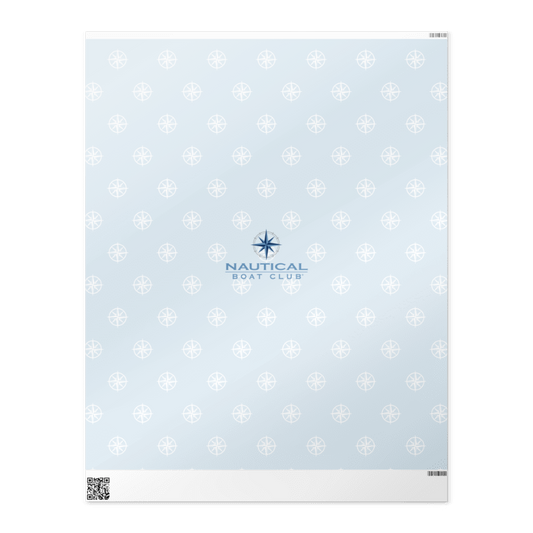 Nautical Boat Club® Wrapping Paper